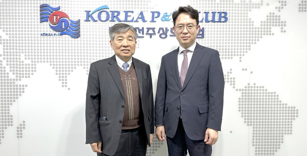 KP&I 박영안 회장(왼쪽)와 성재모 전무