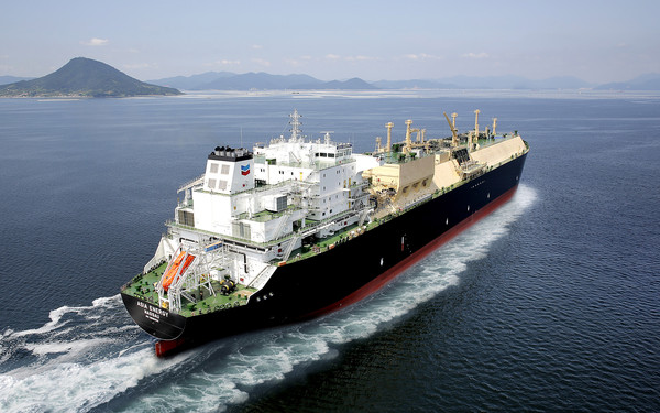 HD현대마린솔루션과 셰브론이 저탄소 선박으로 개조하기로 한 16만cbm급 LNG선 Asia Energy호.
